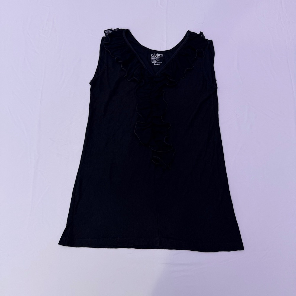 Girls Black Tank Top‎